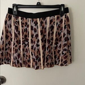 Leopard Print Women's Skirt